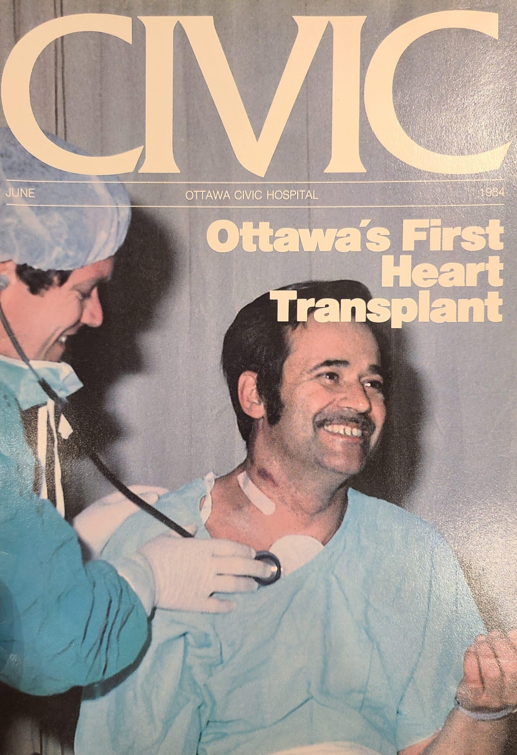First heart transplant