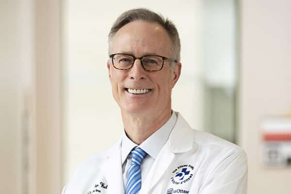 Dr. Phlilip Wells is the Head of the Department of Medicine at The Ottawa Hospital