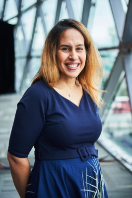 Natasha Lewis, photographed here at the 2019 President’s Breakfast for the Public Service