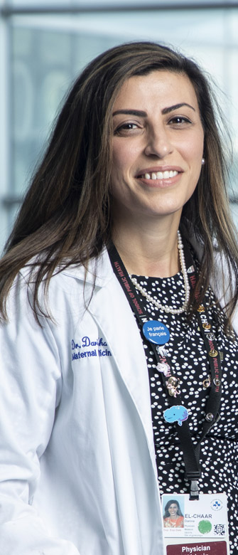 Dr. Darine El-Chaâr, Maternal fetal medicine specialist
