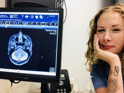 Stefanie Scrivens was treated at The Ottawa Hospital for a rare tumour that caused mini-seizures.
