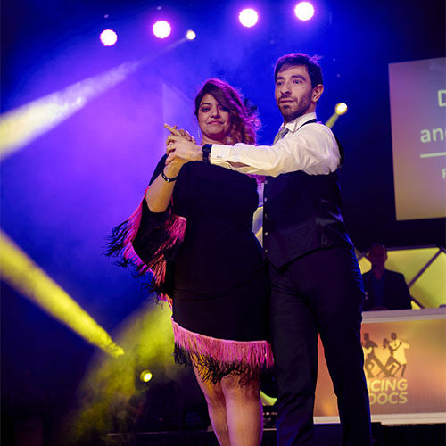 Dr. Carolyn Nessim performs at Dancing with the Docs
