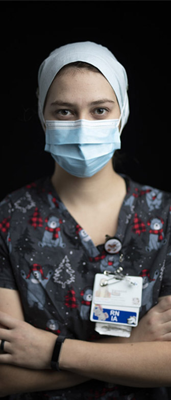 Vanessa Large, a nurse at The Ottawa Hospital.