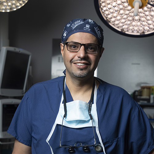 Dr. Fahad Alkherayf, a skull base surgeon at The Ottawa Hospital.