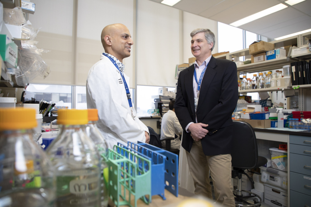 Drs. Manoj Lalu and Dean Fergusson along with other experts at the Ottawa Methods Centre are helping to plan a future clinical trial of gene therapy for retinal disease.