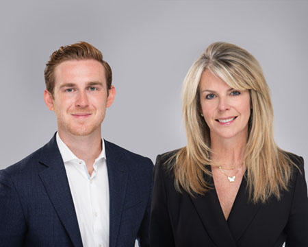 Lisa Mierins and her son, Patrick Bourque