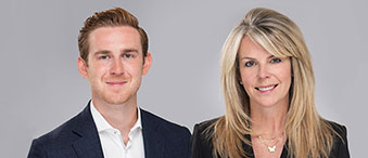 Lisa Mierins and her son, Patrick Bourque