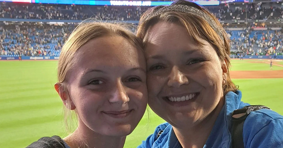 Zayne was diagnosed with cancer a week - Toronto Blue Jays