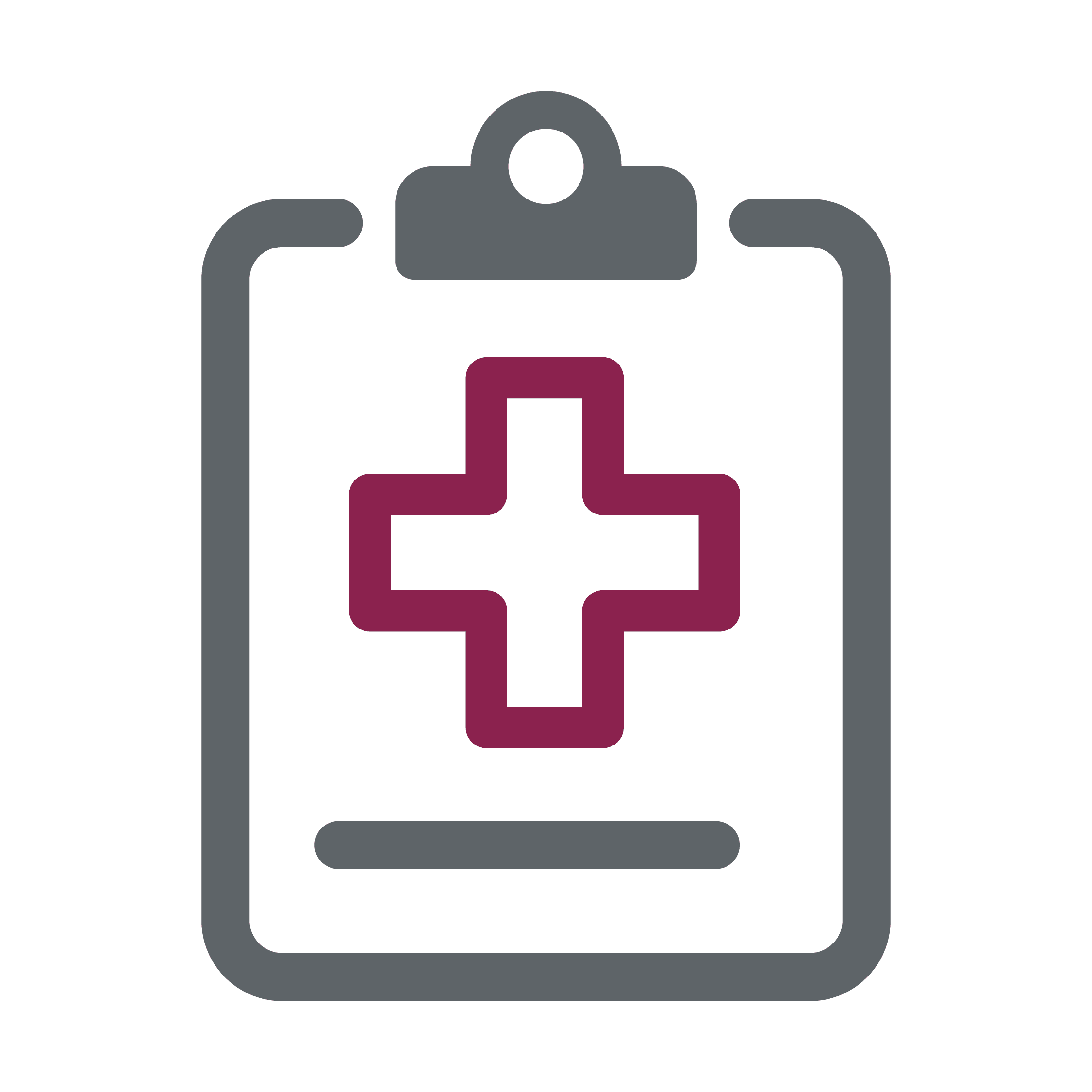 AIRWeb TOH Icon Clipboard Wine