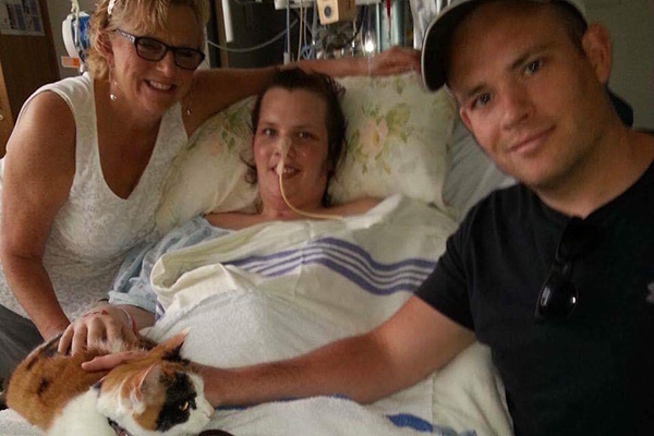 Ashley Ruelland rushed to Trauma Centre