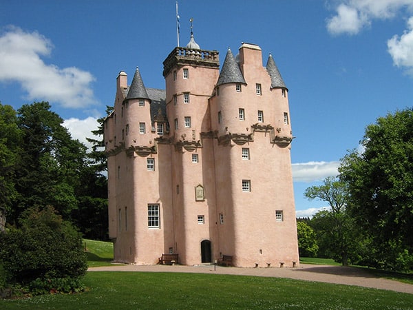 Craigievar castle in Scotland.