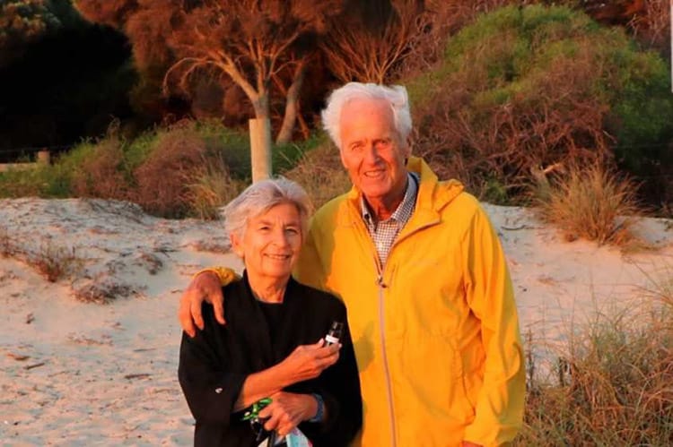 Dee and Michel in Australia
