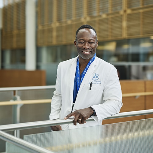 Dr. Kwadwo Kyeremanteng is the head of the Critical Care Department at The Ottawa Hospital