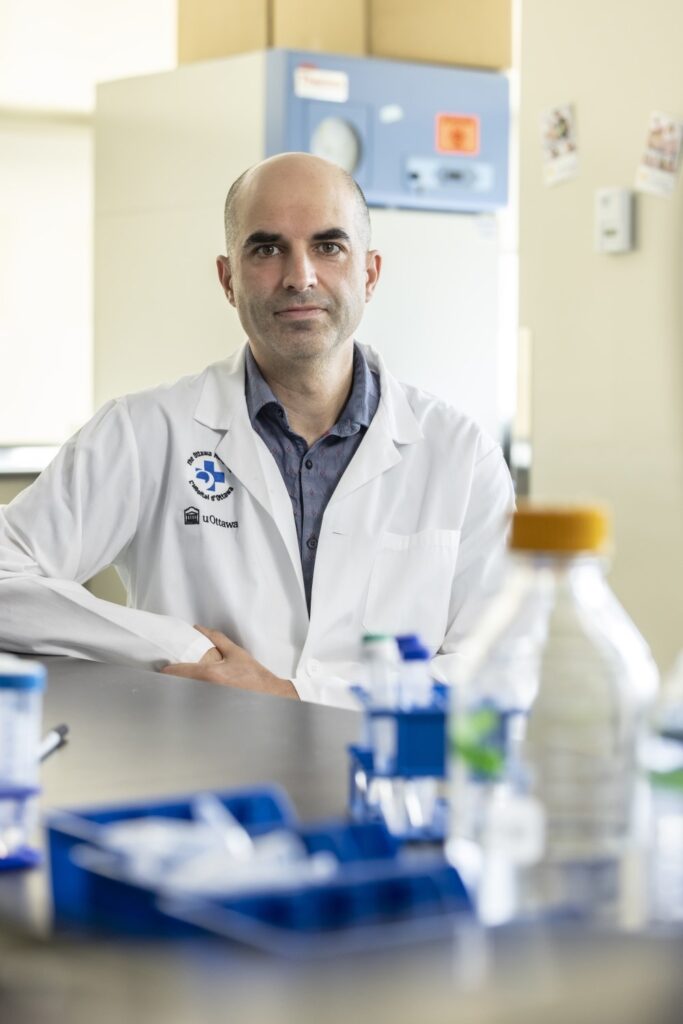 The Ottawa Hospital's Dr. Pierre Mattar aims to develop stem cell therapies for retinal ganglion cell diseases such as glaucoma.