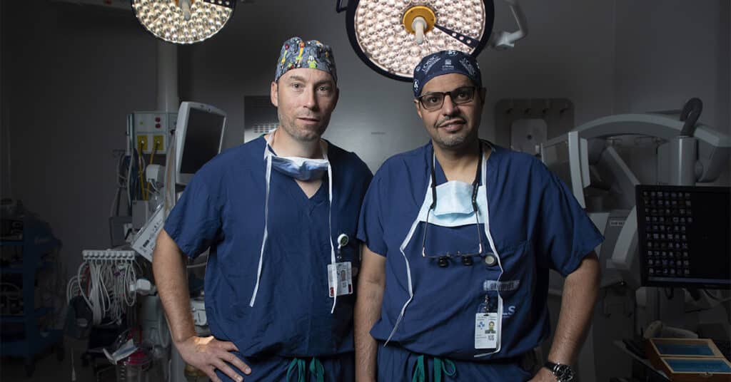 Dr. Shaun Jason Kilty and Dr. Fahad Alkherayf of The Ottawa Hospital