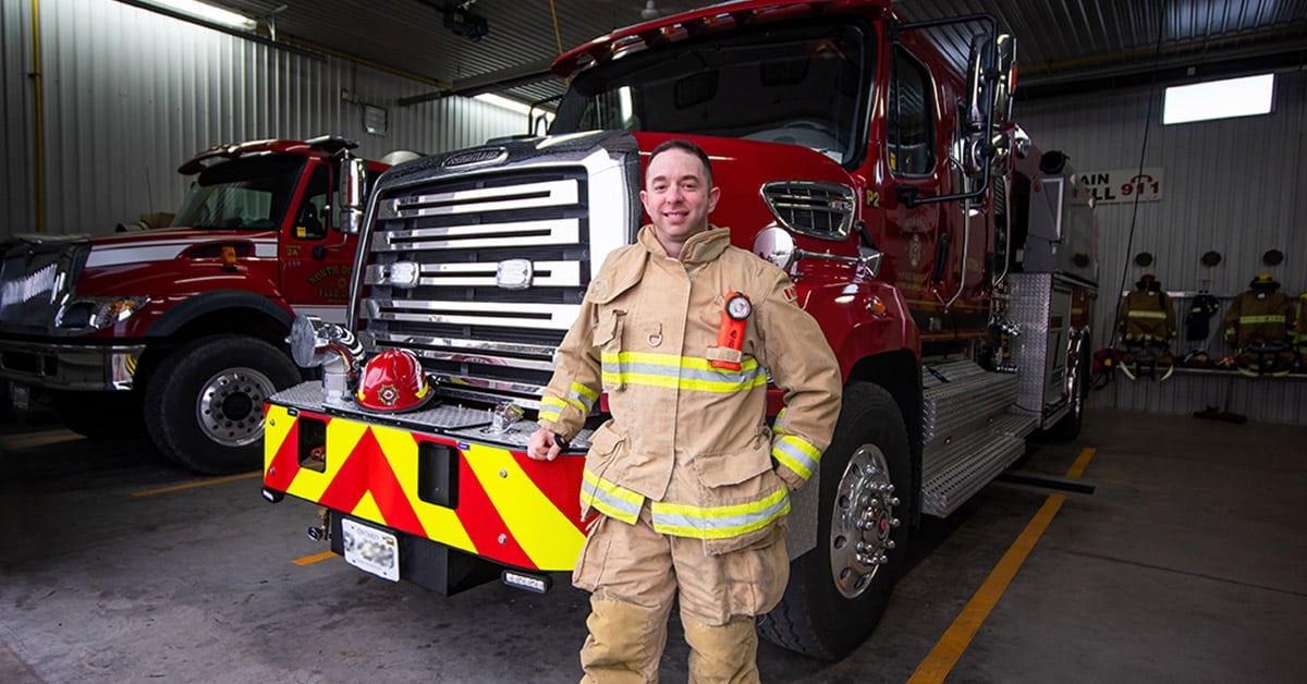 Jason firefighter — Anxiety of cancer diagnosis eased by compassionate care team