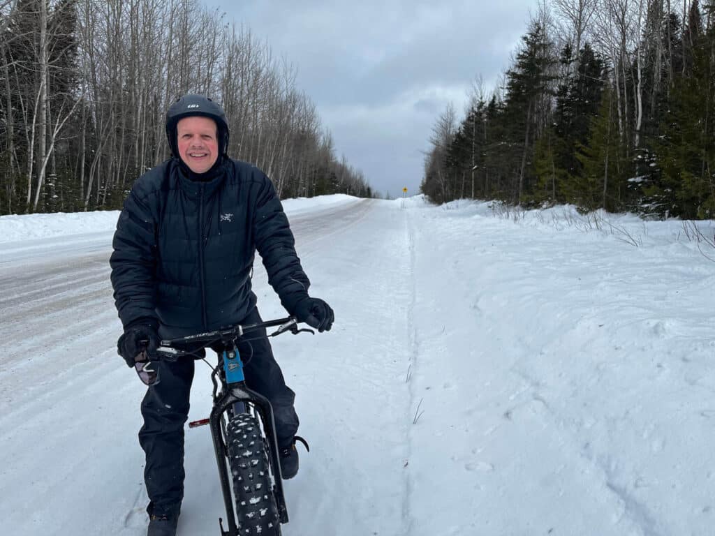 Jean Lebel winter cycling