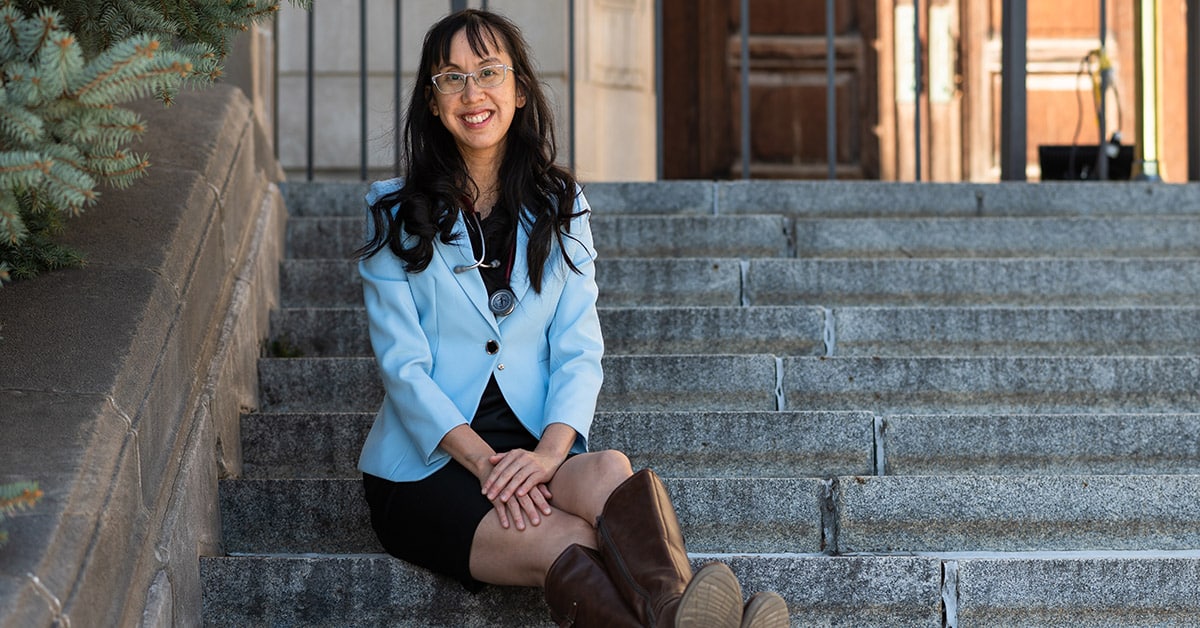 Jeannette Cheng is a former TOH trauma patient and a former TOH nurse