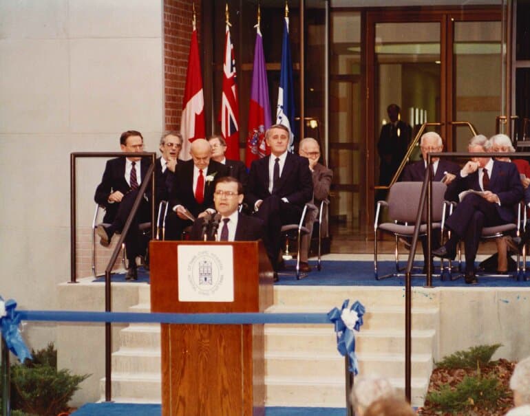 LOEB Building Opening — Loeb Research Institute is founded