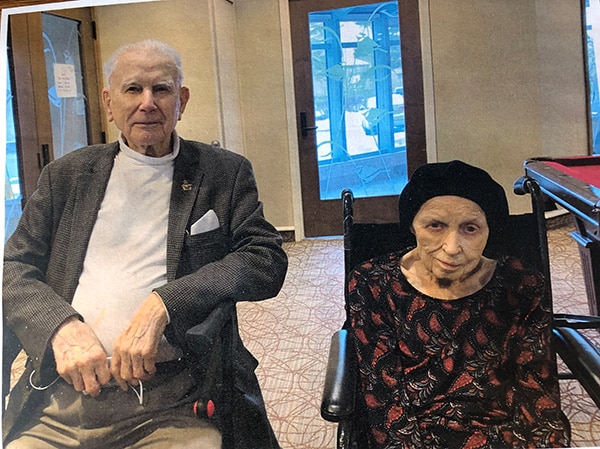 Major Morrison with wife