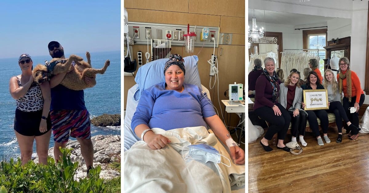 Mechelle Collage — Rare form of breast cancer prompts young bride-to-be to launch awareness campaign 