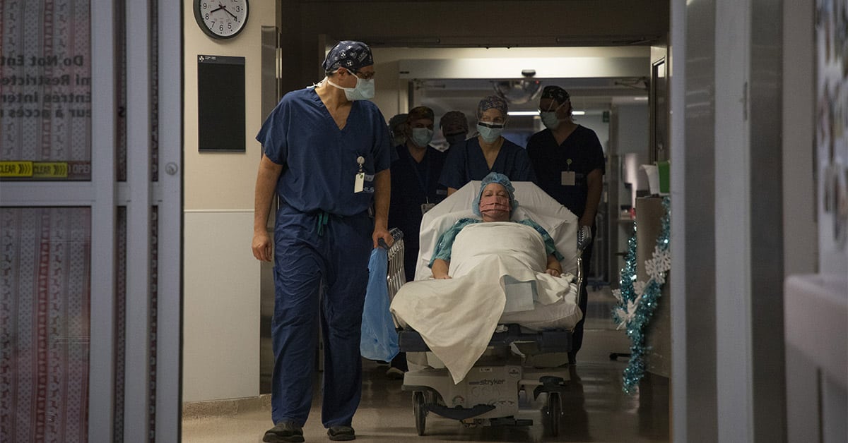 Michele Juma underwent surgery at The Ottawa Hospital to remove a tumour from behind her eye