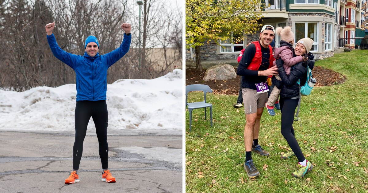 Olivier Duhaime — From ultramarathons to a cancer diagnosis: How a young father got his stride back