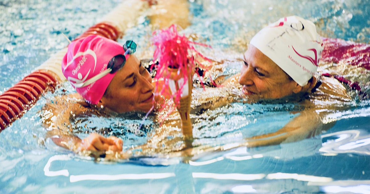 Olym PINK — Making waves for breast cancer patients