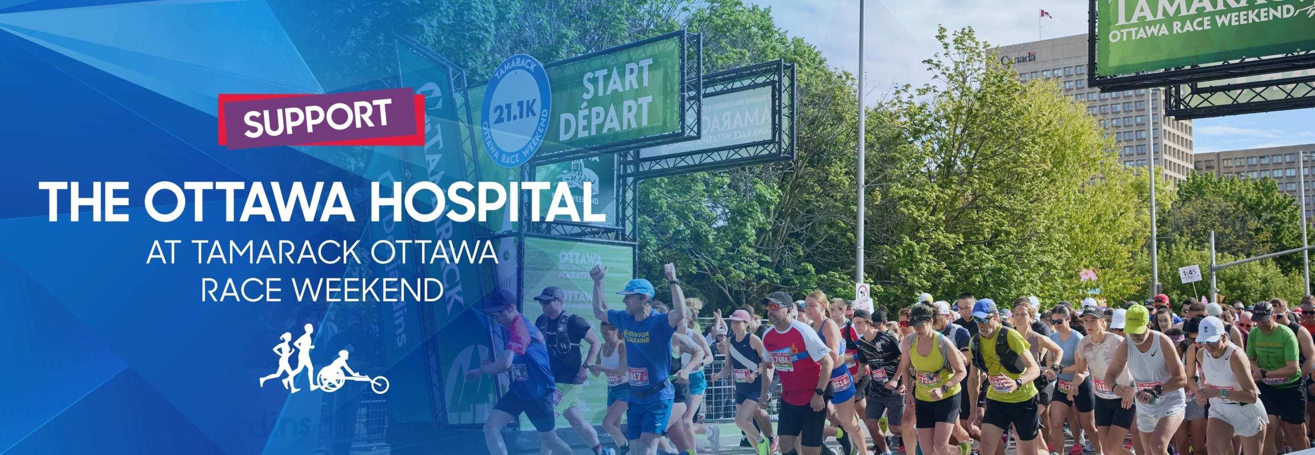 Participants taking part in Run for a Reason in Ottawa