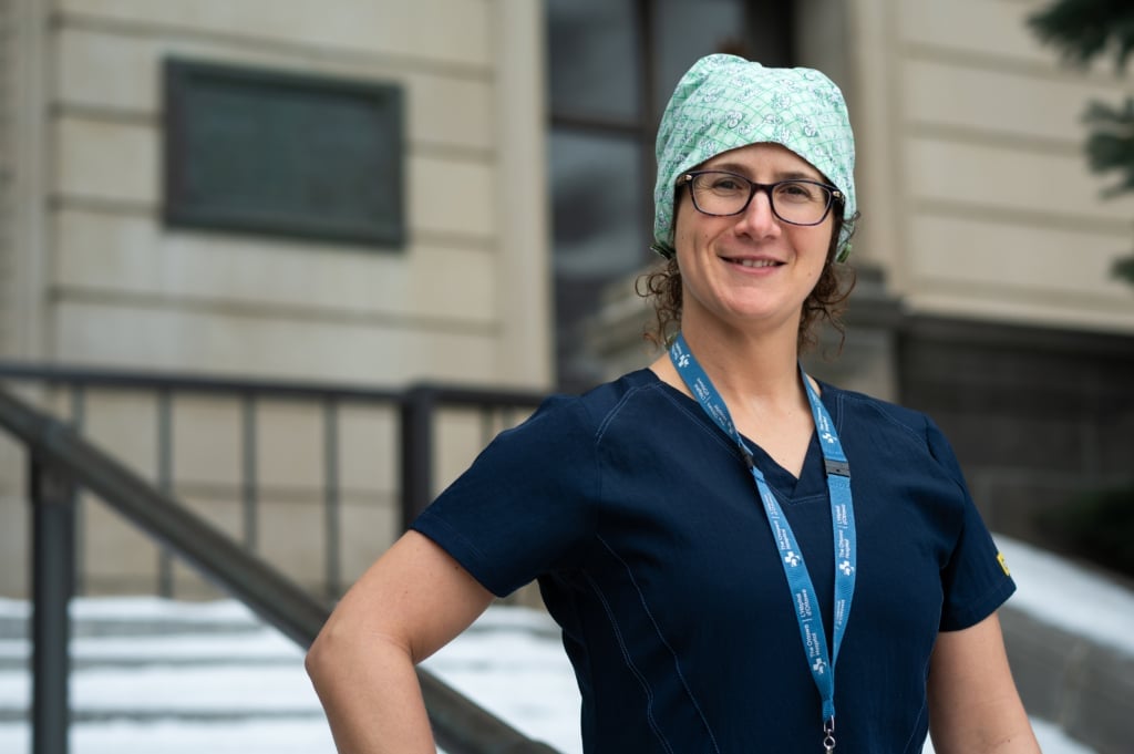 Sabrina Presta is a nurse at The Ottawa Hospital, and received treatment for thyroid cancer in 2020
