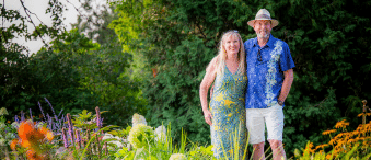 Steve and Jayne Garden Party on the Rideau