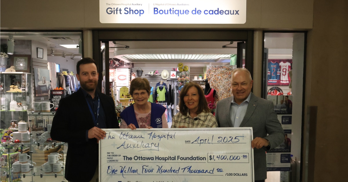 TOH Auxiliary June — The power of community: TOH Auxiliary donates $1.425M to support patients