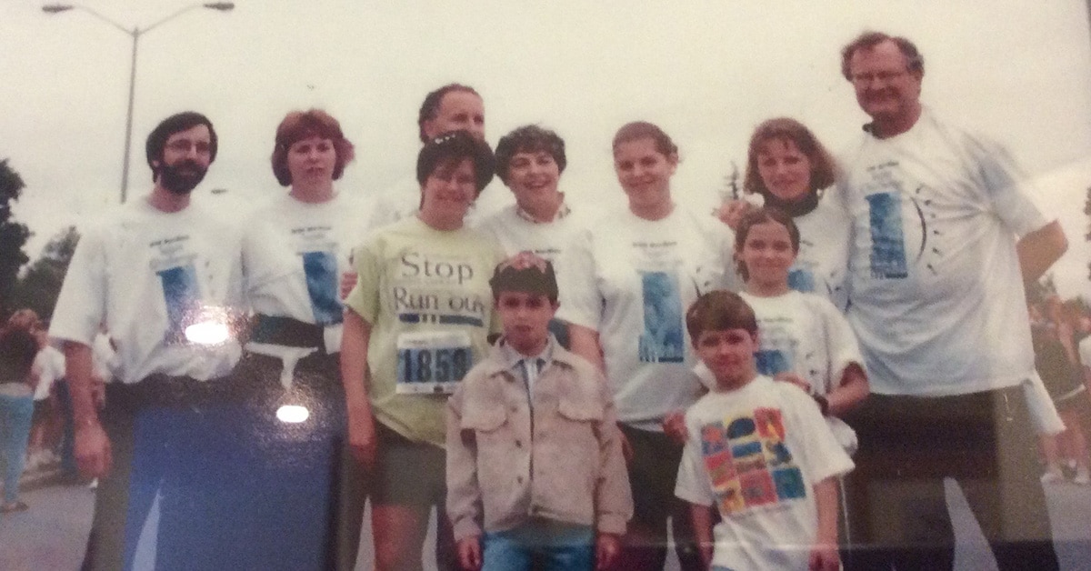 Team Holzman — Passing the fundraising baton