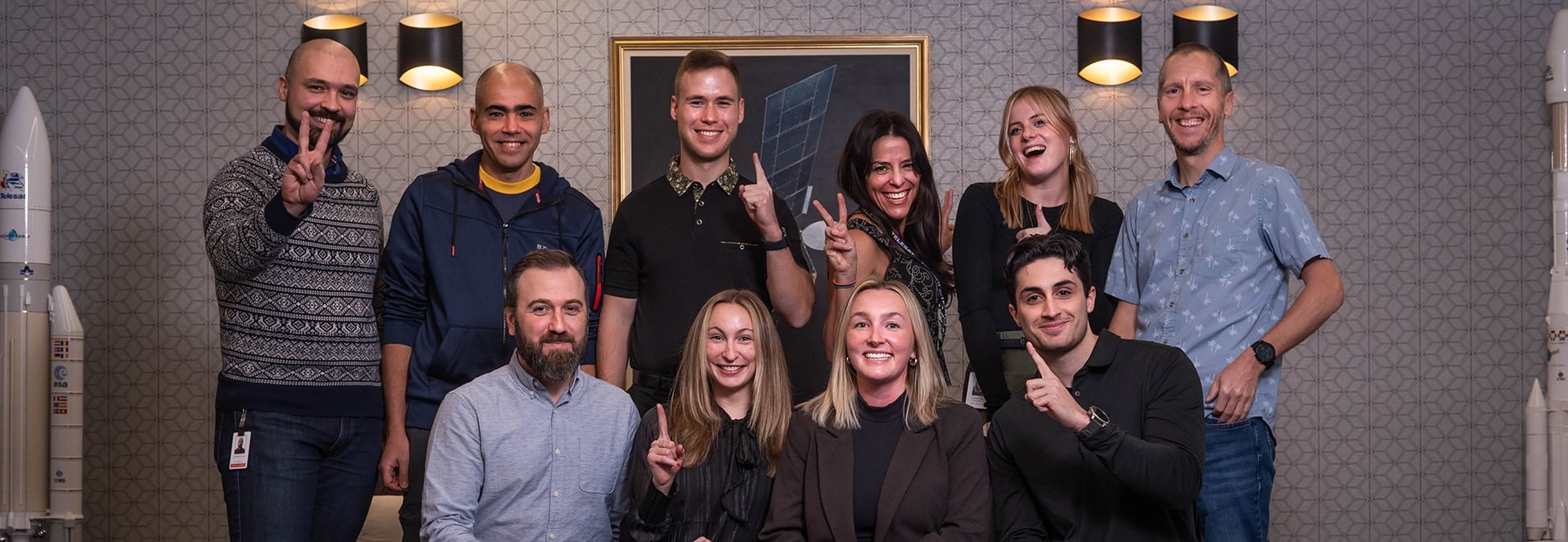 Team Telesat RFR — Teamwork in action: Telesat’s workplace team unites for a common cause