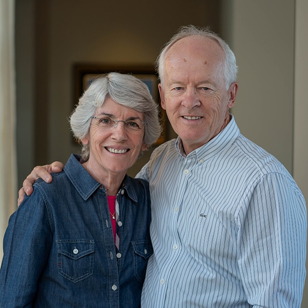 Yves Tremblay and Sylvie Villeneuve