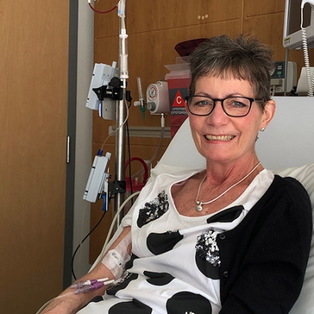 Denise Picard-Stencer was treated for multiple myeloma at The Ottawa Hospital.